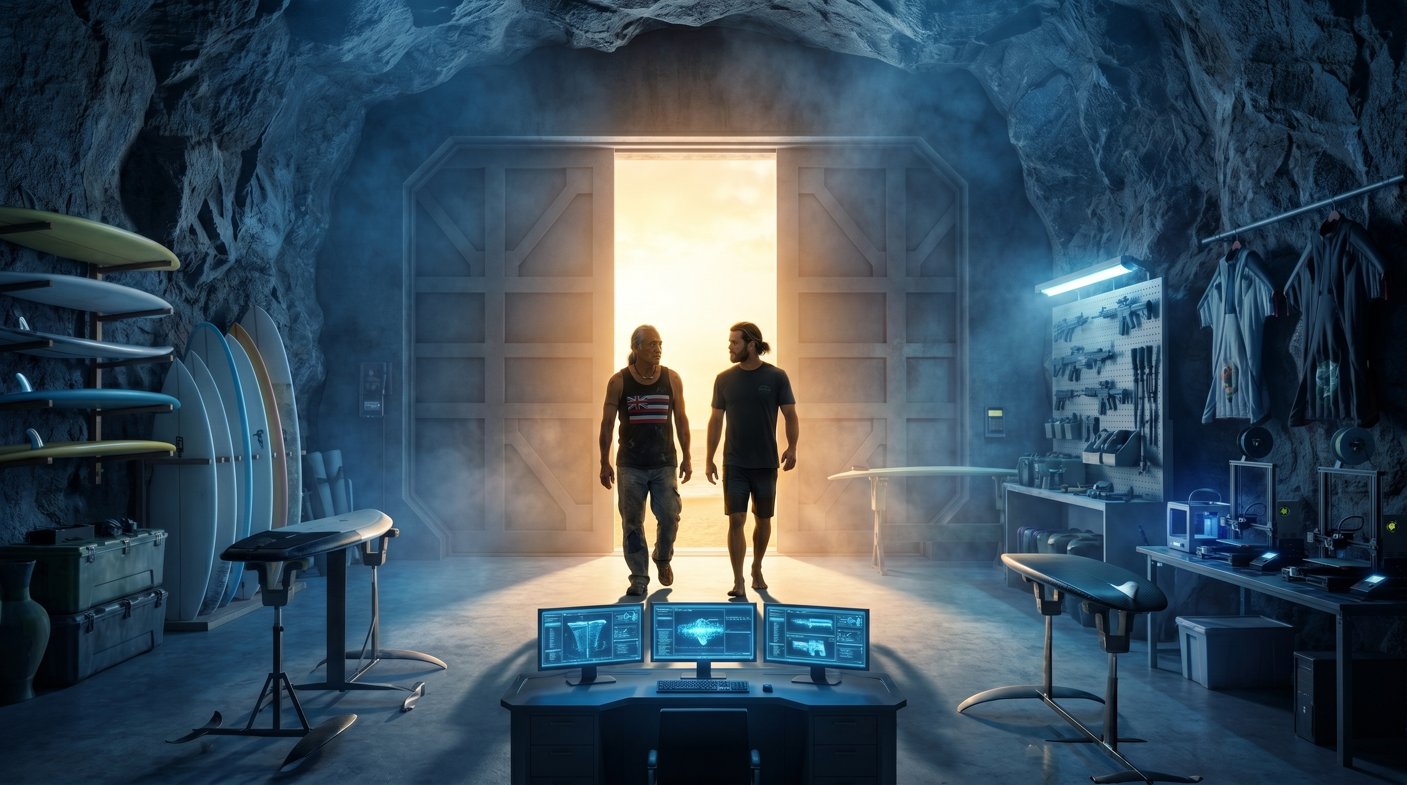 Cave HQ doorway